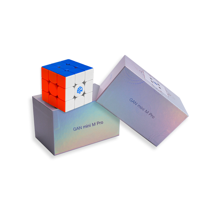GAN Mini M Pro 53mm 3x3 UV Coated Edition Speed Cube - DailyPuzzles
