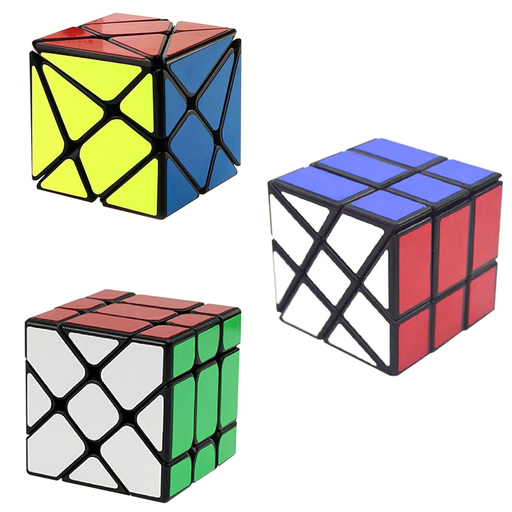 YJ Shapemod Bundle - Axis, Windmill & Fisher Cube - DailyPuzzles