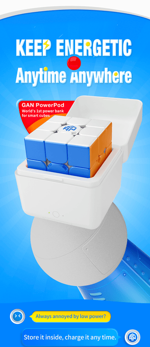 GAN PowerPod - Portable Smart Cube Battery Bank - DailyPuzzles