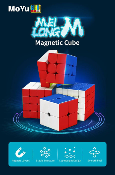 MoFang Jiaoshi Meilong 5x5 M Speed Cube Puzzle - DailyPuzzles