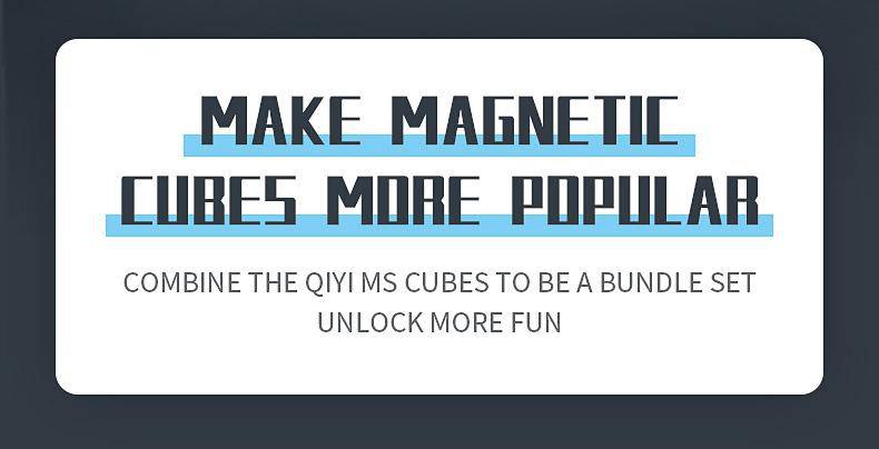 QiYi MS Magnetic Set - 2x2, 3x3, 4x4 & 5x5 - DailyPuzzles