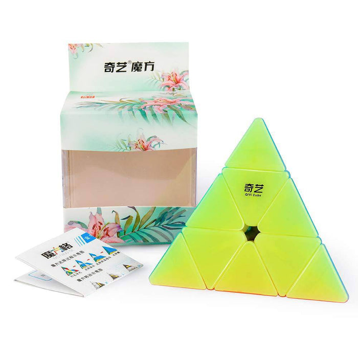QiYi QiMing Pyraminx Jelly Cube Speed Cube Puzzle - DailyPuzzles