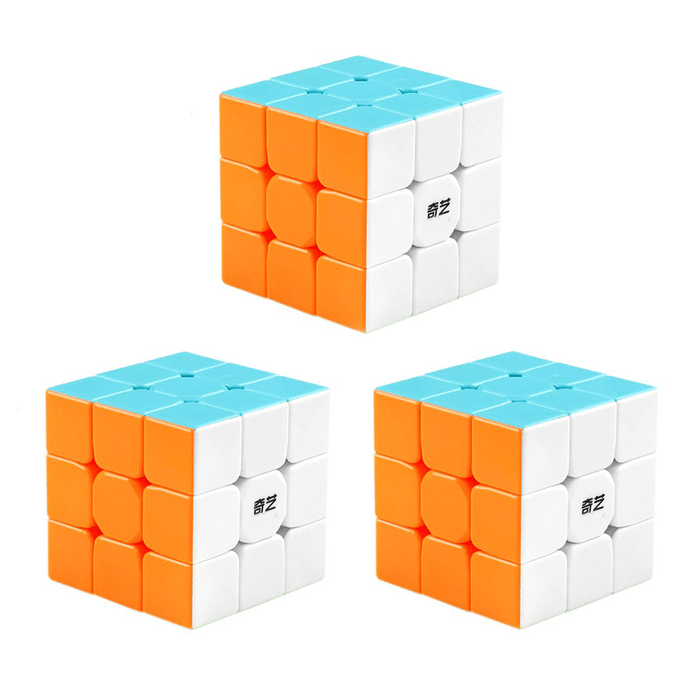 QiYi Warrior S 3x3 55.5mm Speed Cube Puzzle - DailyPuzzles