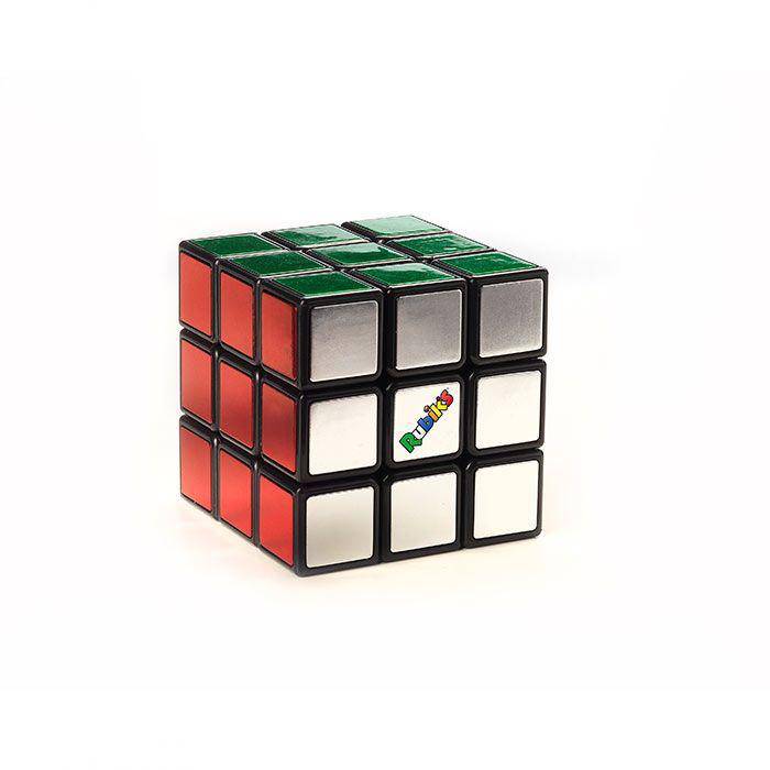 Rubik's Cube Metallic 40th Anniversary Cube - DailyPuzzles